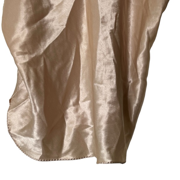 Sabrina | Vintage silky satin spaghetti strap tank top size large - Picture 5 of 10